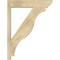 Ekena Millwork Funston Slat Rough Sawn Outlooker, Douglas Fir, 6"W x 26"D x 34"H OUT06X26X34FST06RDF - alternate 2